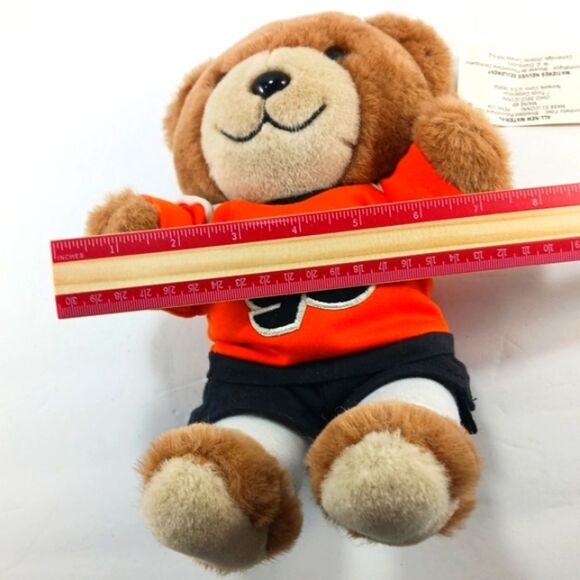 Vintage 1983 Trudy NHL Hockey Plush Bear Philadelphia Flyers New With TAG. - Picture 9 of 9
